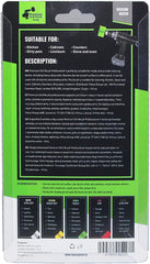 Kornely Premium Drill Brush Professional – Medium-Stiff 8.5 cm Green | Scratch-Free Kitchen Cleaning Brush for Ovens, Hobs, Worktops, Floor Tiles, Linoleum, Cupboard Doors and Greasy Cookware