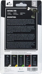 Kornely Premium Drill Brush Professional – Extra-Soft 8.5 cm White | Scratch-Free Cleaning Brush for Carpet, Upholstery, Leather Seats, Glass, Furniture and Car Interior