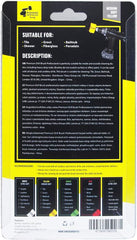 Kornely Premium Drill Brush Professional – Medium-Soft 8.5 cm Yellow | Scratch-Free Cleaning Brush for Tile, Grout, Bathtub, Shower, Fibreglass and Ceramic Surfaces